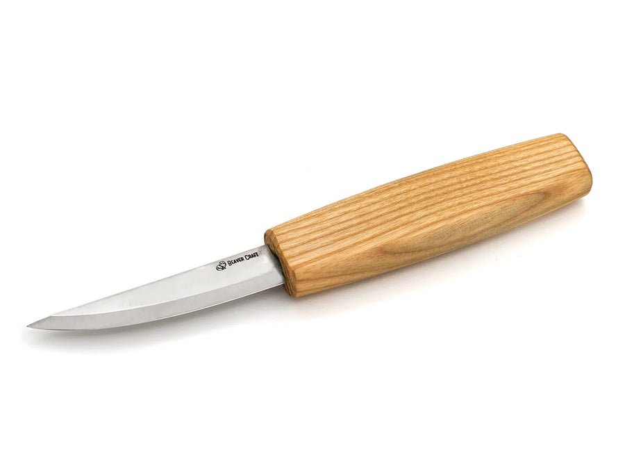 Sloyd Whittling Knife – Extended Blade Carving Knife for Fast Wood Removal & Carving – C4M
