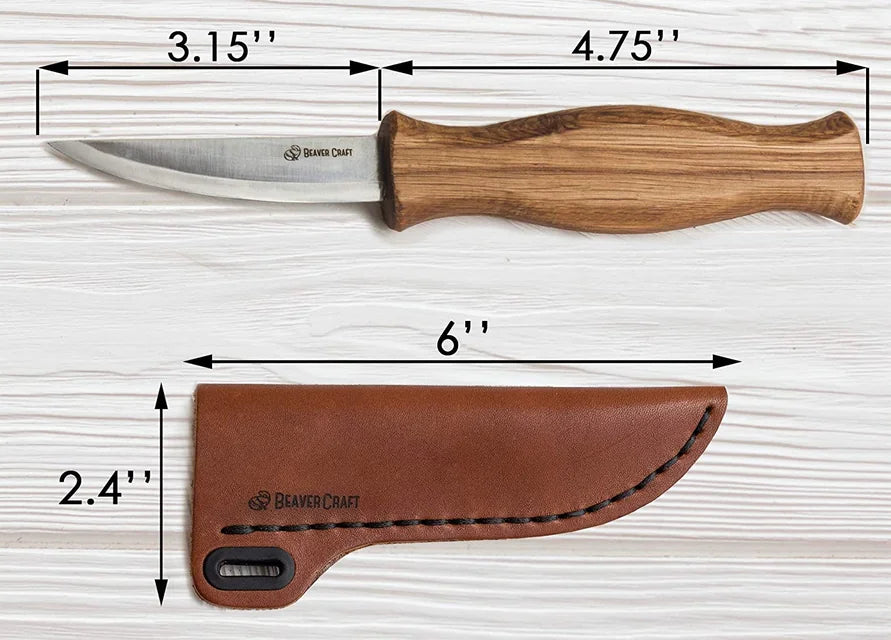 Beaver Craft C4m - Whittling Knife - The Spoon Crank