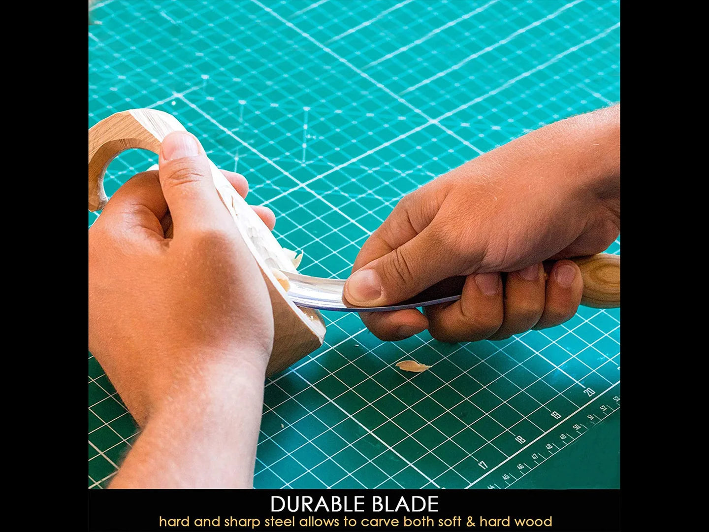 Bent gouge wood carving | long bent gouge chisel - BeaverCraft ...