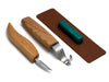 S02L - Spoon Carving Set with Small Knife (Left handed)