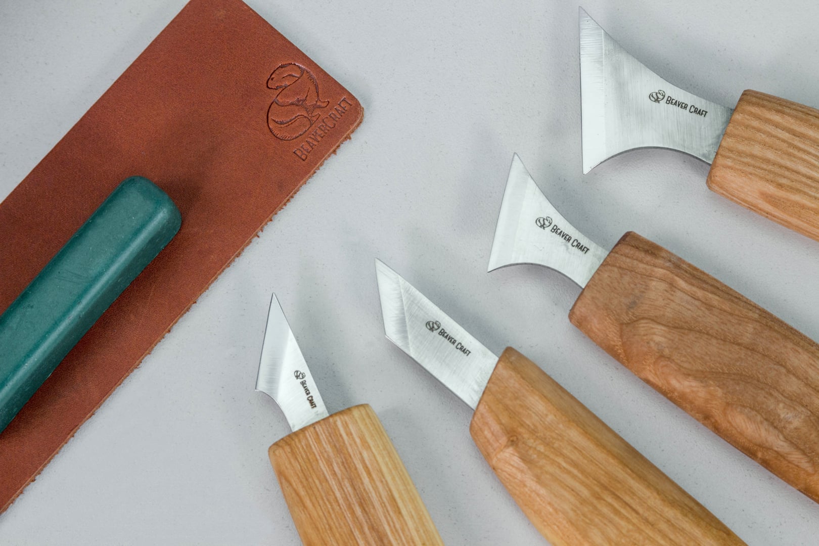 BeaverCraft Chip Wood Carving Knives Set 49-S05