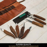 Buy S14X - Premium Spoon Carving Set With Walnut Handles online -  BeaverCraft – BeaverCraft Tools