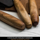 handles made of walut