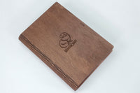 Set para tallado de cuchara de 4 herramientas en estuche de libro (zurdo) - S19L book