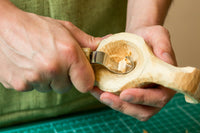 Kit de Tallado de Cucharas Herramientas de Tallado en Madera con Correa de Cuero - S38