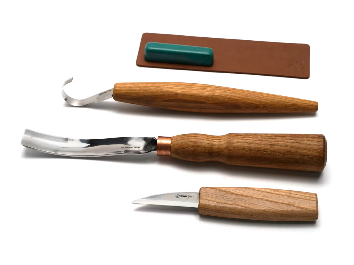 S47 - Spoon Carving Set Wood Carving Tools BeaverCraft