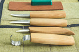 S48 – Holzschnitzwerkzeug-Set zum Löffelschnitzen