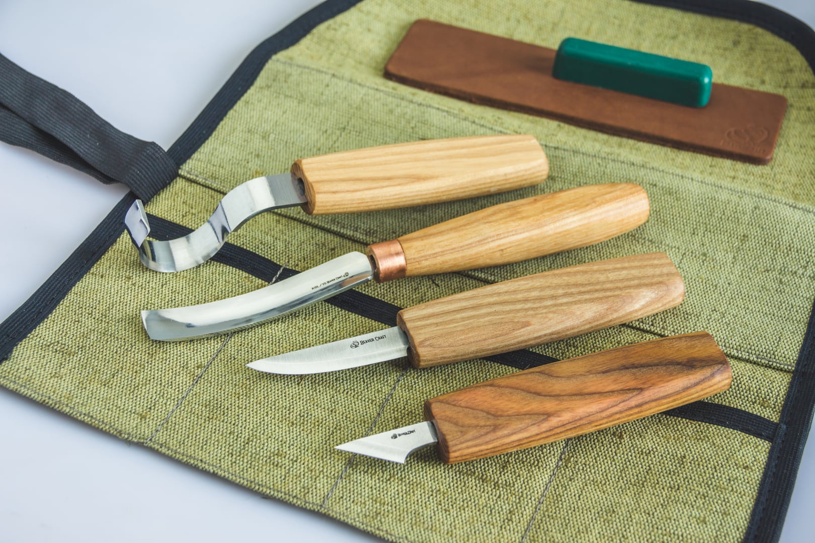 Spoon Carving & compact chisel tool sets for wood BeaverCraft ...