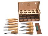 S52 – Holzschnitzerei-Set mit 10 Messern