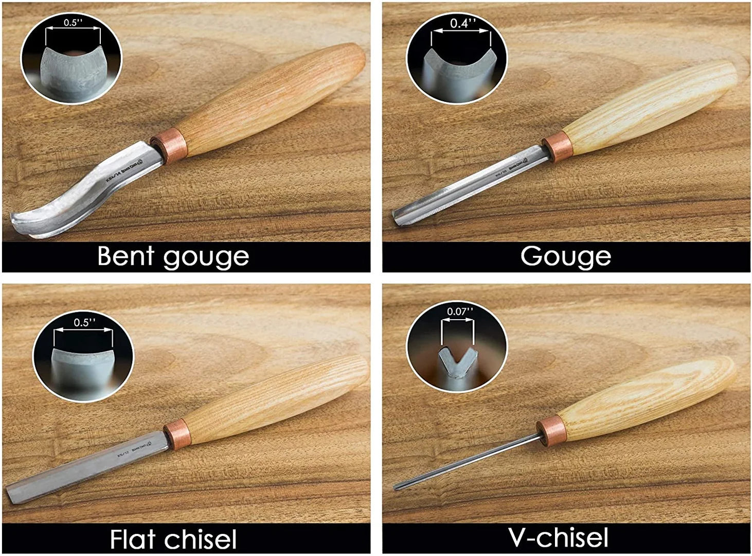 Best wood carving gouge set - BeaverCraft – BeaverCraft Tools