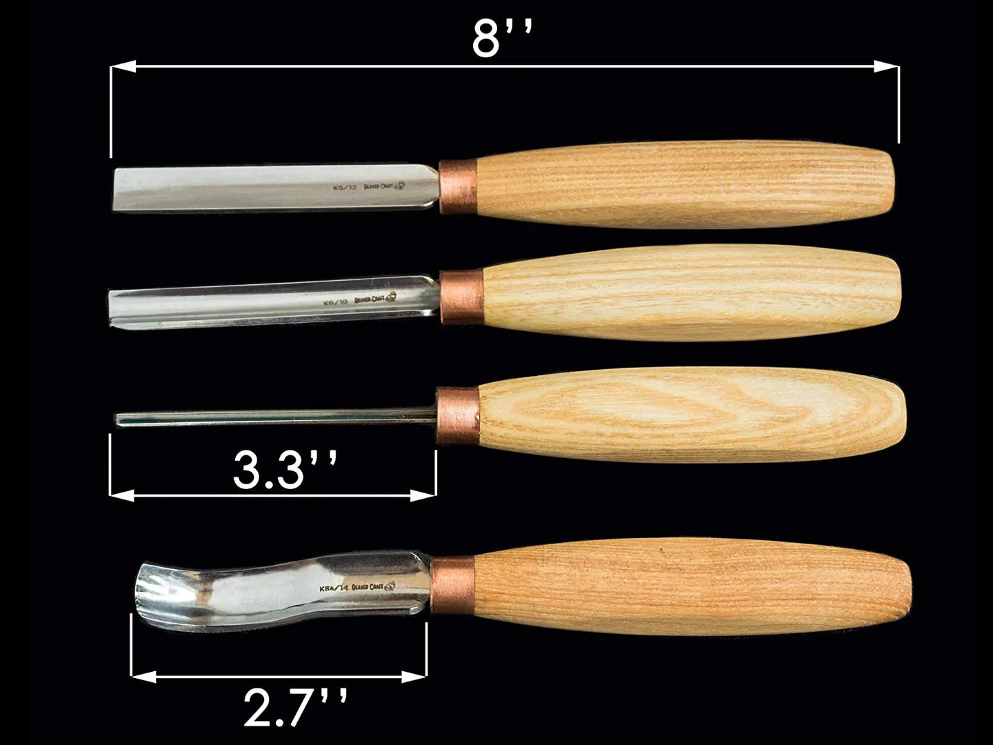 Best wood carving gouge set - BeaverCraft – BeaverCraft Tools