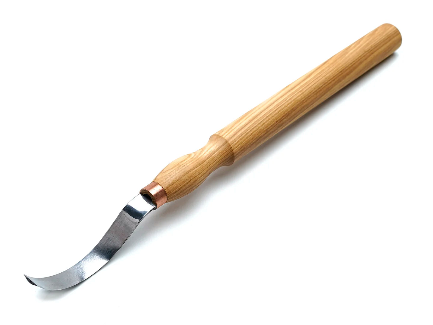 Long hook knife for wood