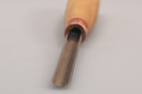 Gouge de sculpture sur bois compacte (balayage #8) - K8/08