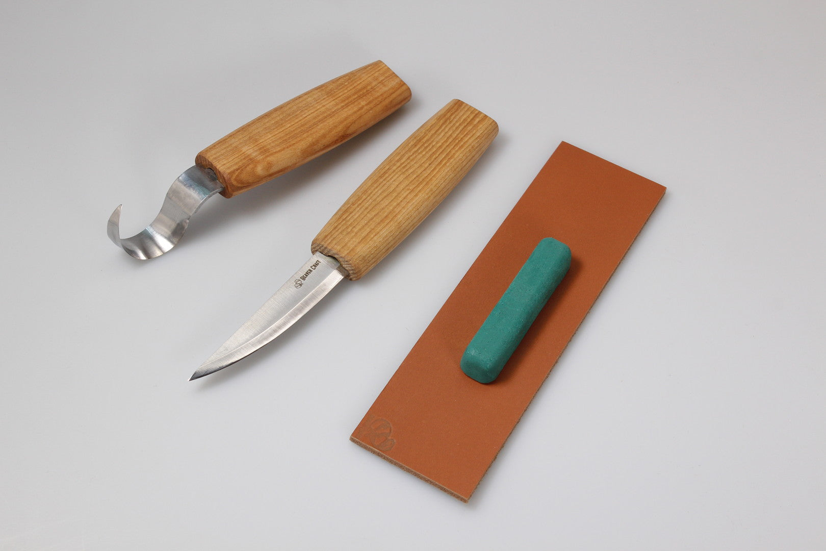 S03L – Löffelschnitzwerkzeug-Set für Anfänger (Linkshänder)