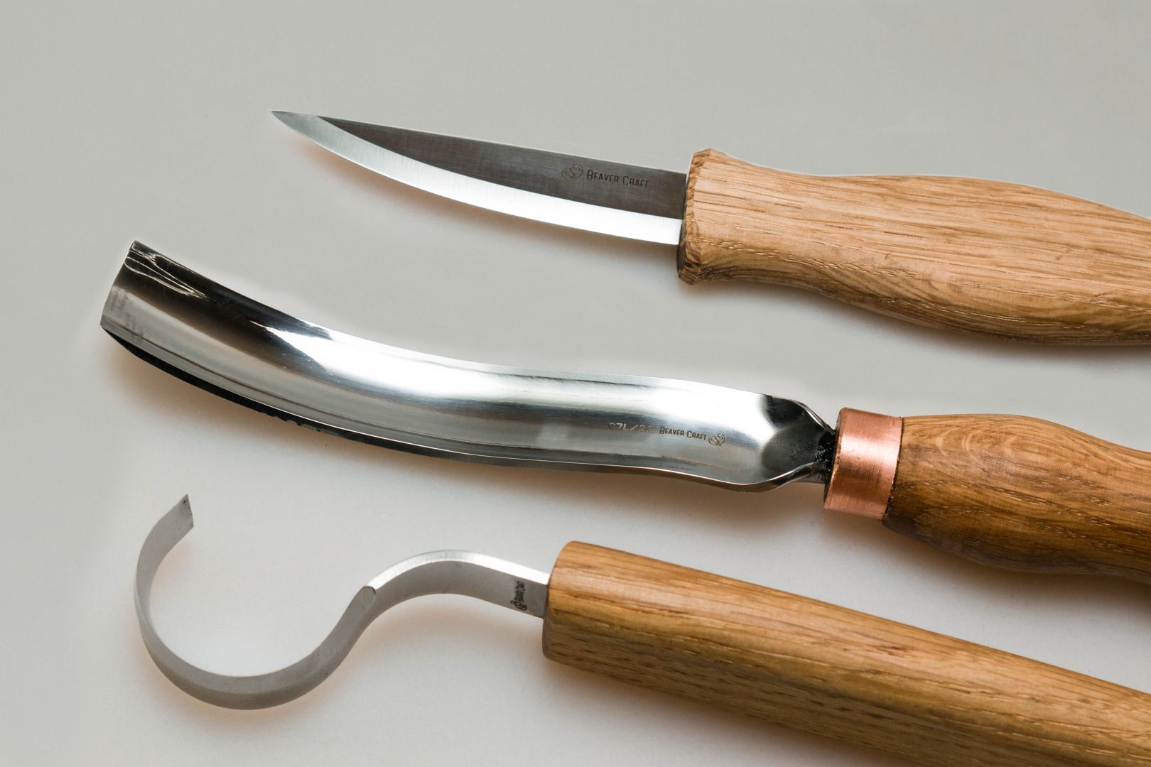 BeaverCraft Wood Spoon Carving Tools Kit S14x Deluxe - Spoon Carving Knives  Hook Knife Wood Carving Spoon Knife Set Bowl Kuksa Whittling Carving Gouges  Kit 