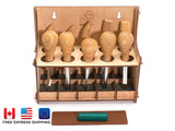 Woodcarving Set of 10 Knives