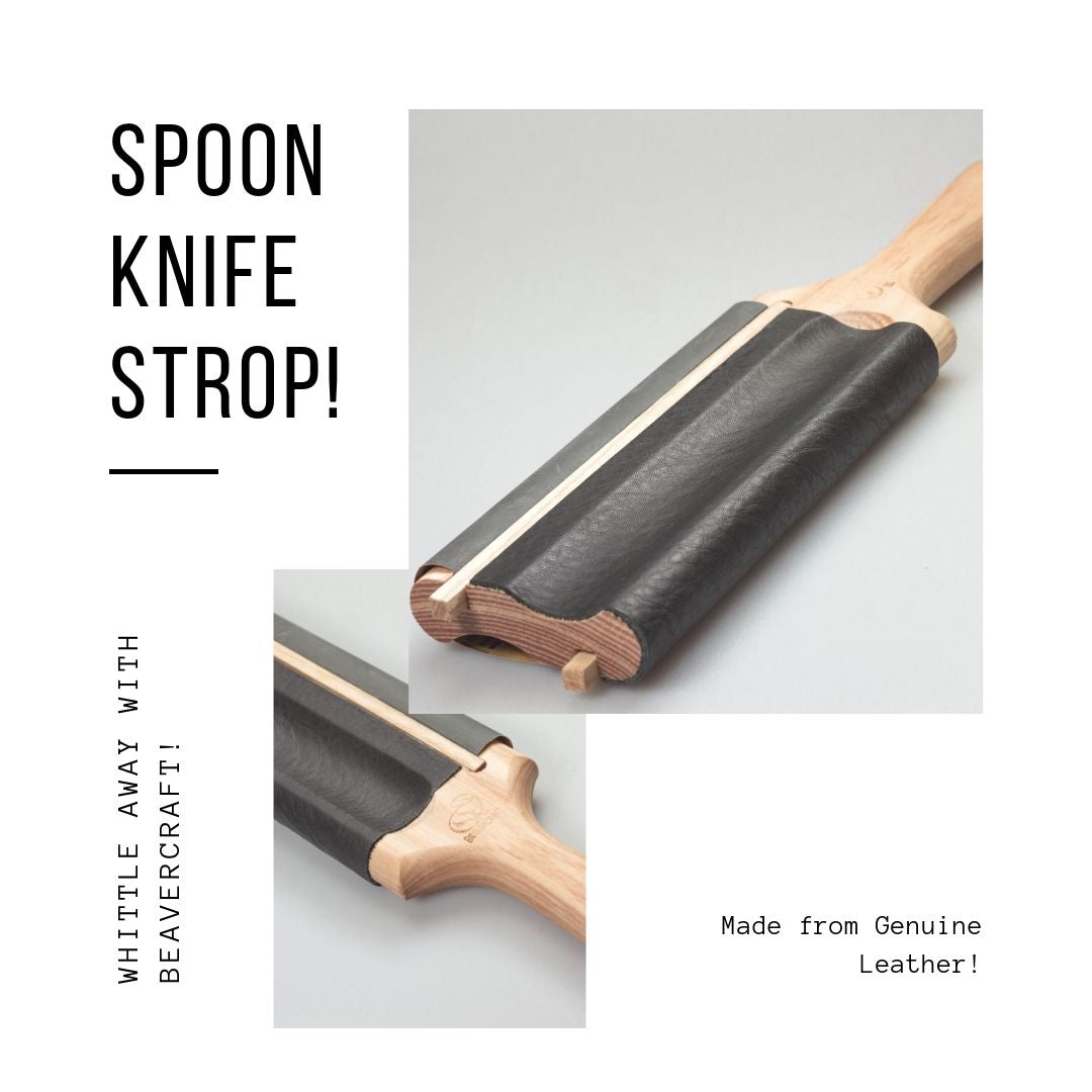 spoon carving knife strop